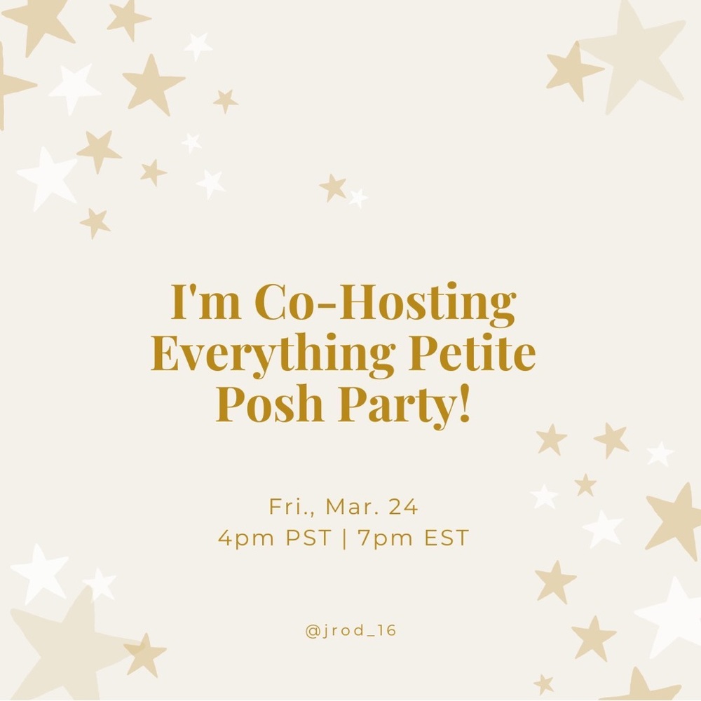Co-Hosting Everything Petite Posh Party